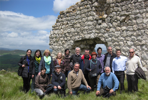 UNESCO Etxea de visita en el conjunto monumental de Zambrana