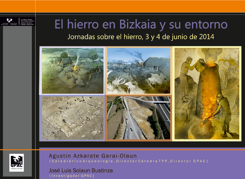 Conferencia de Agustin Azkarate en las jornadas sobre el hierro en Bizkaia y su entorno