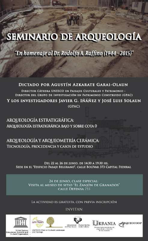 Curso de metodología arqueológica en Buenos Aires