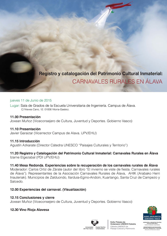 Jornadas sobre Registro y Catalogación del Patrimonio Cultural Inmaterial