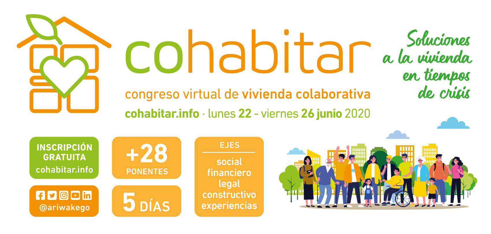 Congreso virtual de vivienda colaborativa  #COHABITAR