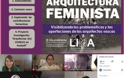 Conferencia Veronica Benedet en el Taller de Arquitectura Feminista