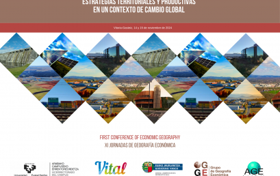 XI Jornadas de Geografía Económica / First Conference on Economic Geography